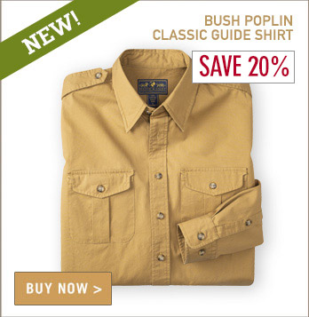Classic Bush Poplin Guide Shirt