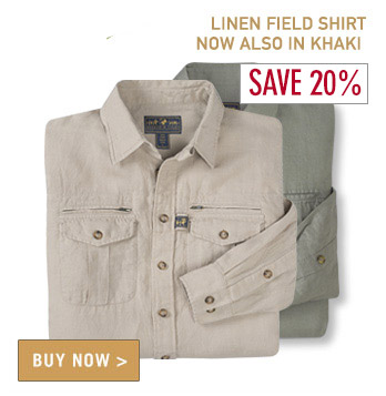 Signature Field Shirt in Linen