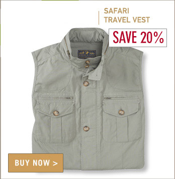 Signature Safari Travel Vest