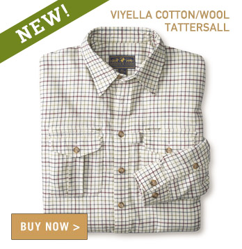 Signature Field Shirt - Viyella Tattersall Classic Cream