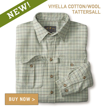 Signature Field Shirt - Viyella Tattersall Highlands Heritage Green