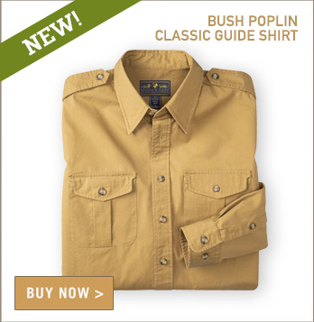 Classic Bush Poplin Guide Shirt